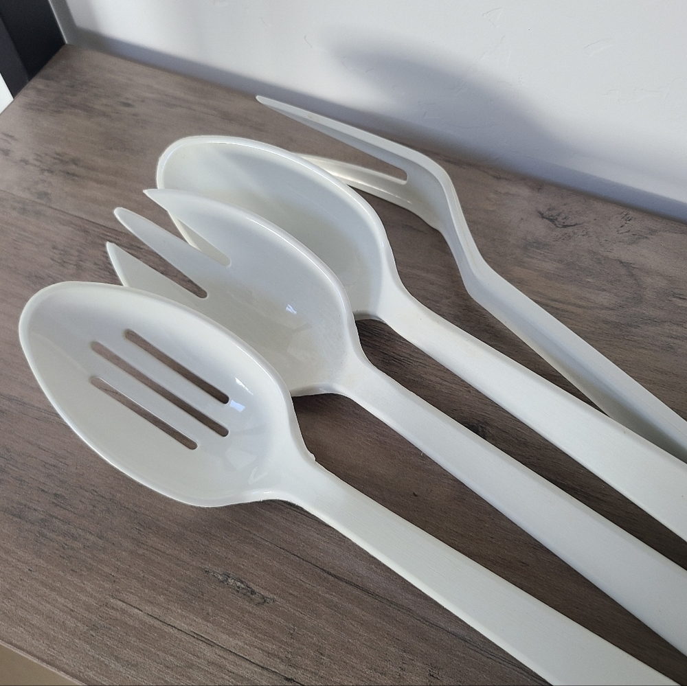 Vintage Tailor Made Cooking Utensil Set, Cooking Spoons, Serving Utensils,
